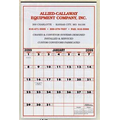 Large Contractor's Commercial Wall Calendar